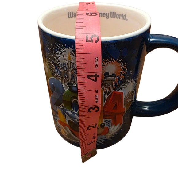 Disney World 2014 3D Blue Ceramic Large Mug with Mickey Mouse Design - Picture 8 of 8